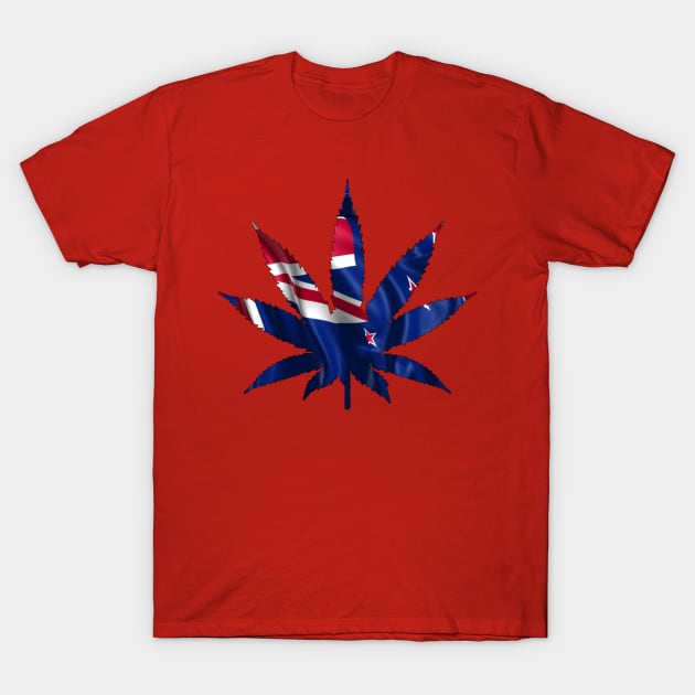 Australian Pot Leaf T-Shirt by ACGraphics